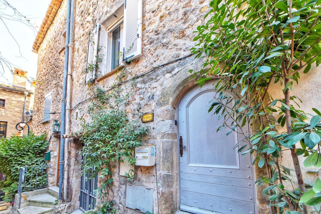 Townhouse Mougins In The Old Village, Fantastic View, Sea And Mountains Eksteriør bilde