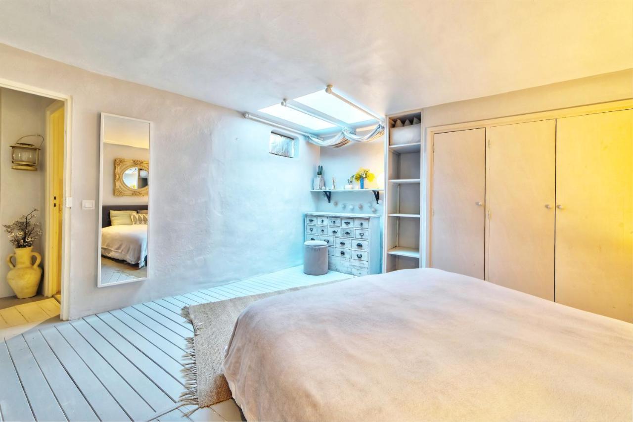 Townhouse Mougins In The Old Village, Fantastic View, Sea And Mountains Eksteriør bilde