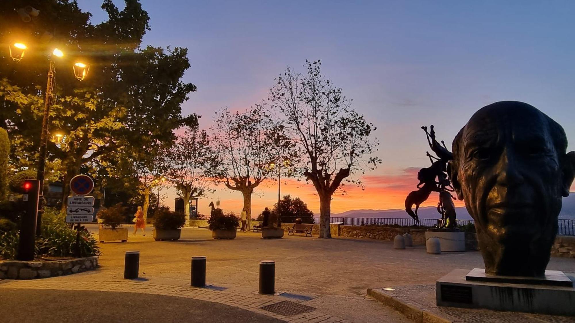 Townhouse Mougins In The Old Village, Fantastic View, Sea And Mountains Eksteriør bilde